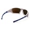 Pyramex Velar, Safety Glasses, Ice Blue Mirror Lens, Blue/White Frame SWBL10465D - alternate 2